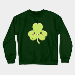 Kawaii Shamrock Crewneck Sweatshirt